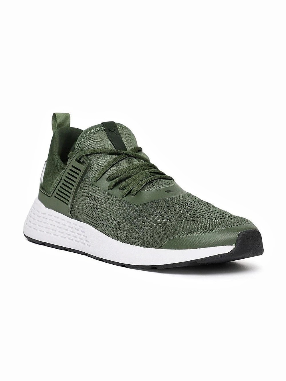 PUMA NWT Men's Insurge ENG Mesh Sneakers In Olive size 12 brand new athletic sho